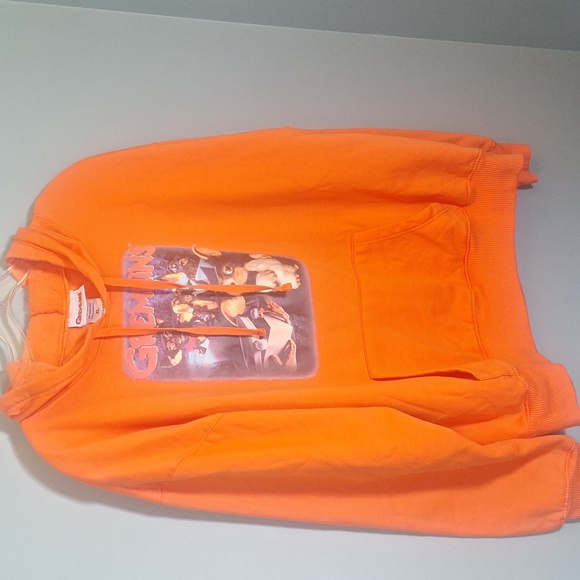 Gremlins Orange Hoodie Size XL Womens - Picture 7 of 7